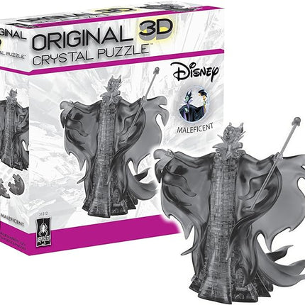 BePuzzled, Disney Maleficent Deluxe Original 3D Crystal Puzzle, Perfect for Puzzlers Ages 12 and Up, Challenging to Complete and Beautiful to Display, Collect Them All