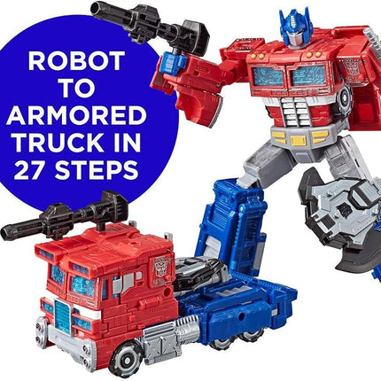 Transformers Generations War for Cybertron: Siege Voyager Class WFC-S11 Optimus Prime Action Figure (Amazon Exclusive)