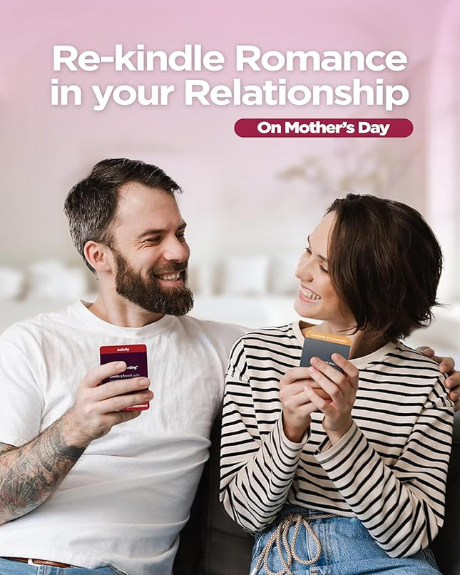 Couple Conversation Cards & Games, Maxi 800 Activities Set for Adults, Fun Board Card Game for Adult Couples in Relationship - Birthdays, Wedding, Wife Husband Gift, 2 Players Date Night Ideas Gifts