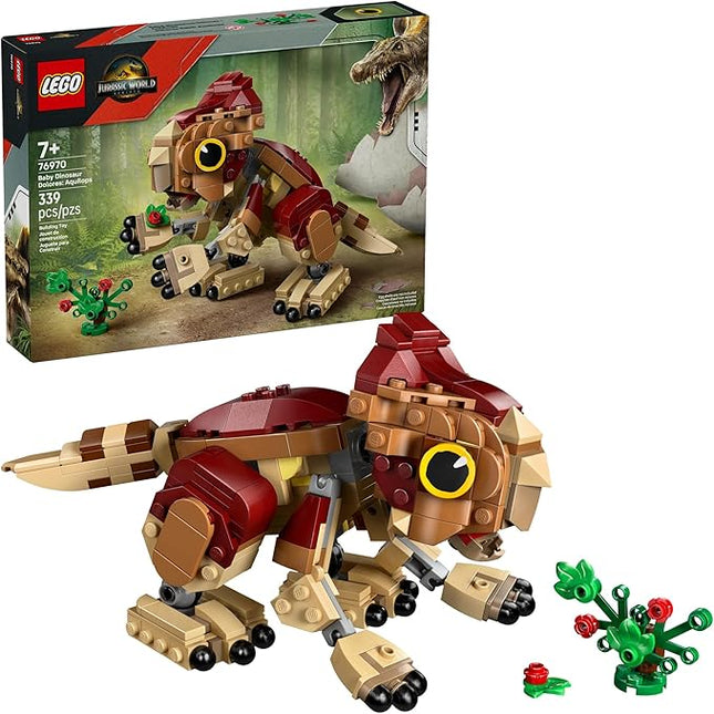 LEGO Jurassic World Baby Dinosaur Dolores: Aquilops Kids Toy - Educational and Learning Toy for Girls & Boys, Ages 7+ - Pretend Play Gift Idea for Birthdays - 76970