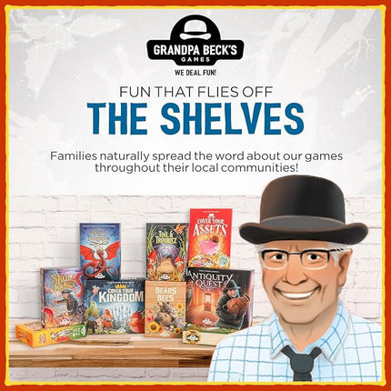 Cover Your Kingdom | Cover Your Assets New & Very Obnoxious Brother | A Magically Malicious Party Game for 2-8 Players 9+