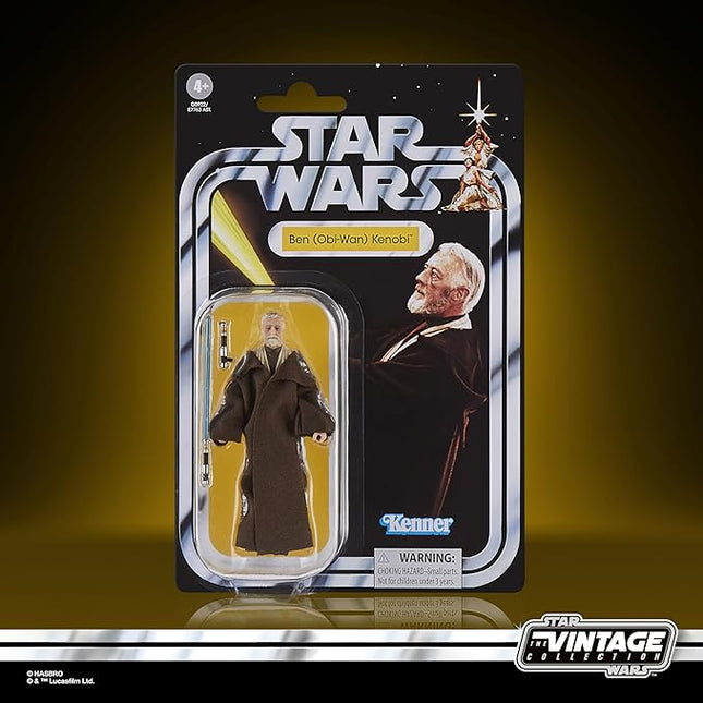 STAR WARS The Vintage Collection Ben (OBI-Wan) Kenobi, A New Hope Premium 3.75 Inch Collectible Action Figure