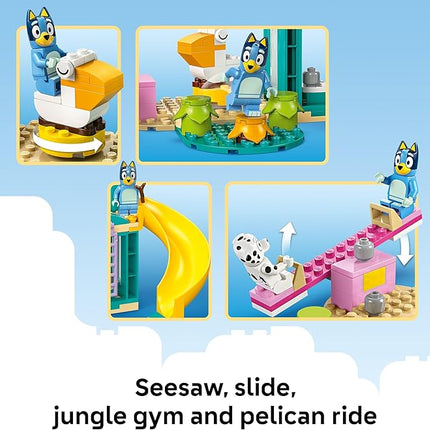 LEGO Bluey Playground Fun with Bluey and Chloe Sensory Building Blocks - Preschool Pretend Play & Learning Toys for Kids - 4 Year Old Girl & Boy Birthday Gifts - 11201