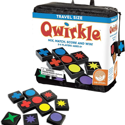 MindWare Travel Qwirkle Board Game