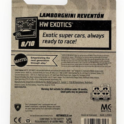 Hot Wheels Lamborghini Reventon, HW Exotics 8/10 [red] 224/250