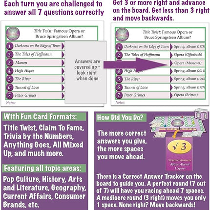 Matter of Fact — Fast-Paced, Rapid-Fire Trivia Challenge with Quirky Categories — Adult & Family Game Night Fun