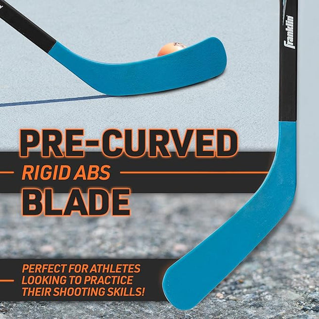 Franklin Sports NHL Kids Street Hockey Sticks - Youth, Junior + Senior Sticks - Right + Left Handed - 40", 48" + 56"