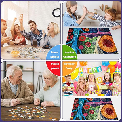 Vita Mosaic Jigsaw Puzzles, Puzzles for Adults 1000 Pieces, Cell Symphony Impossible Challenging Puzzles Game, Home Decoration Puzzle, Interlock Perfectly No Dust