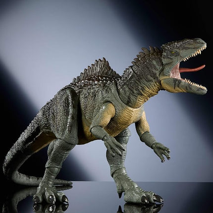 Mattel Jurassic World Dominion Hammond Collection Giganotosaurus Dinosaur Figure, 21 Articulations, Glass Eyes, Wired Tail & Posable Tongue
