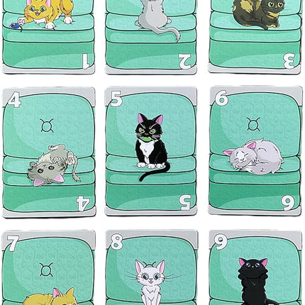 Couch Kittens Card Game- Quick and Easy 2 Player Game for Cat Lovers by The Dusty Top Hat