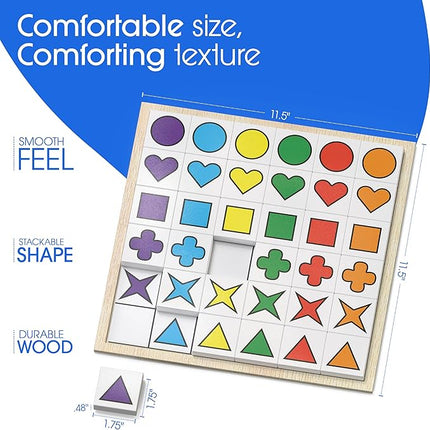 Keeping Busy Match The Shapes Large Dementia Activities for Seniors Dementia Products for Elderly Memory Games for Seniors Alzheimers Products for Elderly Alzheimers Activities Memory Games for Adults