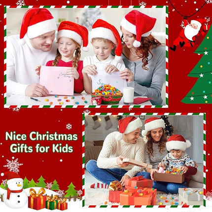 JUNEBRUSHS 150Pcs Christmas Erasers for Bulk, Cute Mini Light Bulb Pencil Erasers Novelty Holiday Erasers for Rewards Prizes Christmas Gifts Xmas Stocking Stuffers