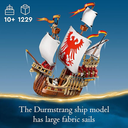 LEGO Harry Potter Triwizard Tournament: The Arrival, Harry Potter Collectible with Beauxbatons Carriage and Durmstrang Ship, Magical Gift for Boys & Girls, Harry Potter Toy for 10 Year Old Kids, 76440