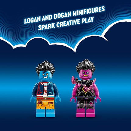 LEGO DREAMZzz Logan The Mighty Panda Animal Toy with 2 Minifigures Included, Rebuildable Animal Playset, Creative Gift for Kids Ages 7 and up, 71480