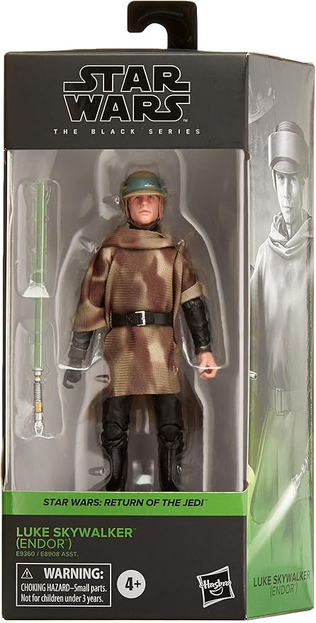 STAR WARS The Black Series Luke Skywalker (Endor) Toy 6-Inch Scale Return of The Jedi Collectible Figure, Kids Ages 4 and Up