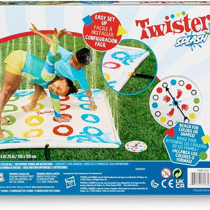 Hasbro Twister Jr. Splash – Outdoor Inflatable Water Twister Game for Kids