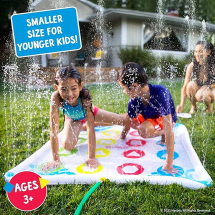 Hasbro Twister Jr. Splash – Outdoor Inflatable Water Twister Game for Kids