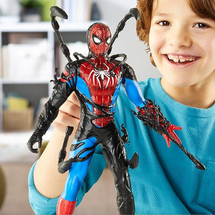 Spider-Man Marvel VenomVersus Liquid Shifter Action Figure with Accessories, 11-Inch-Scale Super Hero Toys for Kids Ages 4 and Up