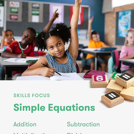 SimplyFun Sumology Math Game - One of The Most Fun Math Games for Kids Ages 8-12 - Practice Addition, Subtraction, Multiplication and Division - 2 or More Players or Play in Teams!