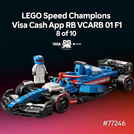 LEGO Speed Champions Ultimate Formula 1 Collector's Pack - Contains 10 Sets in 1 - Includes Exclusive Poster - Collectible F1 Model Car Kit - Gift for Christmas - 66802