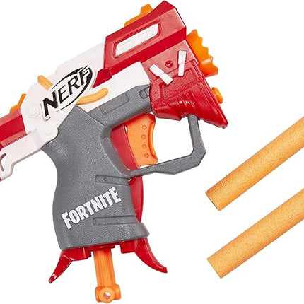 Nerf Fortnite Ts Microshots Dart-Firing Toy Blaster & 2 Official Elite Darts