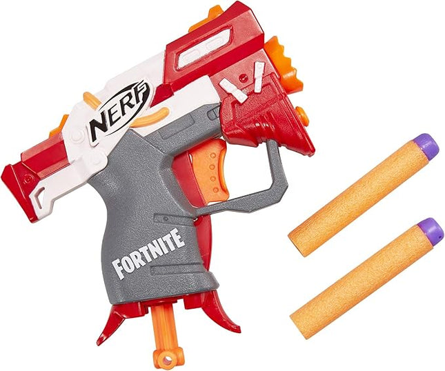 Nerf Fortnite Ts Microshots Dart-Firing Toy Blaster & 2 Official Elite Darts