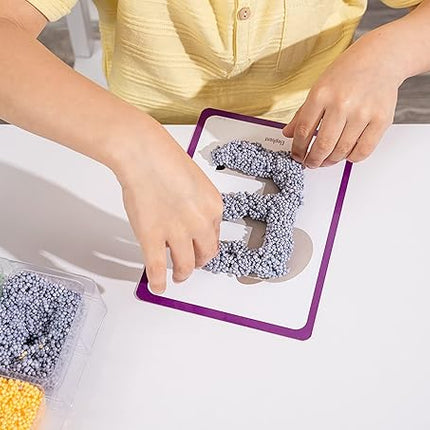 Educational Insights Playfoam Shape & Learn Letter Sounds: Flash Card Set, Preschoolers Learn to Write, Sensory Toys, Ages 3+