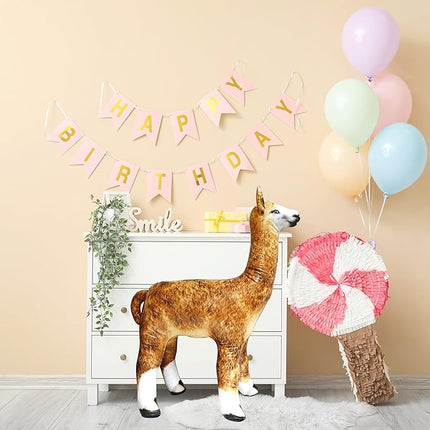 Jet Creations Inflatable Alpaca Height Party Favors Supplies Gifts, 30" Stuffed Animals An-Alpa