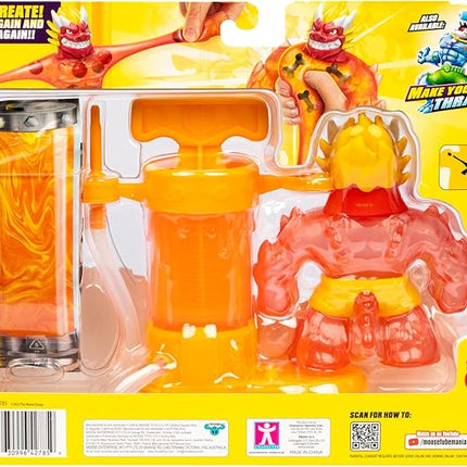 Heroes of Goo Jit Zu Hero Creator - Create Your Own Blazagon Stretch Action Figure Toy, 3 Unique Fillings