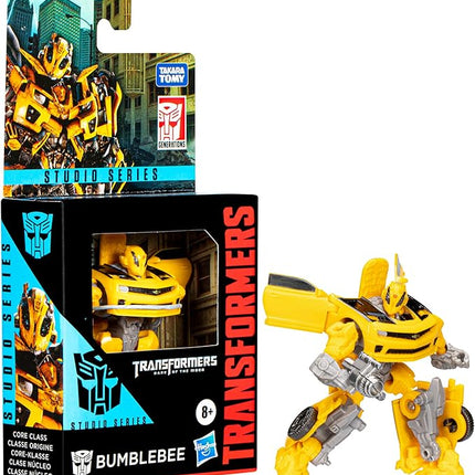Transformers Studio Series Dark of The Moon Core Bumblebee Toy, 3.5-inch Action Figures for Boys and Girls, Ages 8 and Up