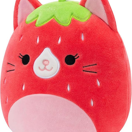 Squishmallows Original 8-Inch Olma Strawberry Cat - Official Jazwares Plush