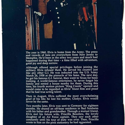 The Elvis Presley Collection "The Army Years" Classic Edition Doll