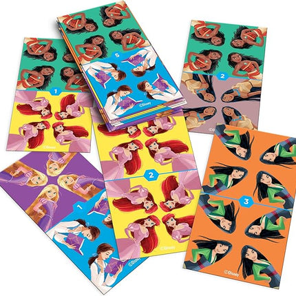 Disney Family Game Night, 10 in 1 Board Game Collection for Kids & Adults, Featuring Mickey, Minnie, Princesses, Toy Story & More. 5 Physical and 5 Digital Games for Ages 6 and up