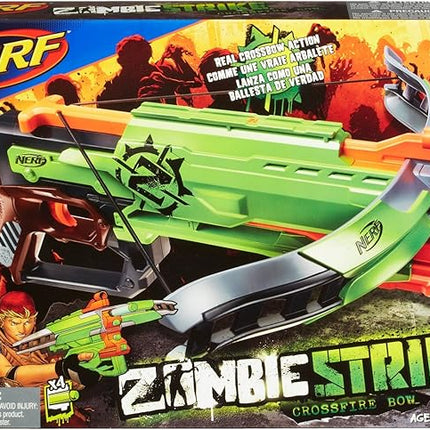 Nerf Zombie Strike Crossfire Bow Blaster