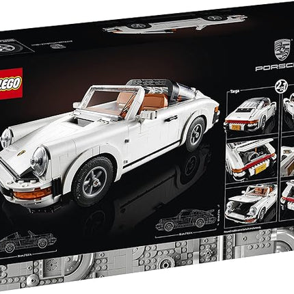LEGO Icons Porsche 911 10295 Building Set, Collectible Turbo Targa, 2in1 Porsche Race Car Model Kit for Adults and Teens to Build, Gift Idea