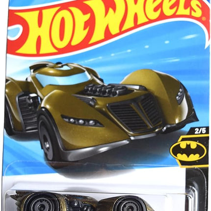 Hot Wheels Batman Arkham Asylum Batmobile, Batman 2/5 [Gold] 54/250