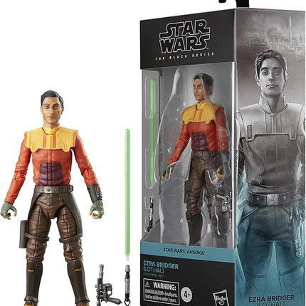 Star Wars The Black Series Ezra Bridger (Lothal), Star Wars: Ahsoka 6-Inch Action Figures, Ages 4 and Up