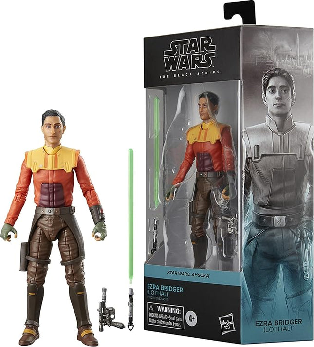 Star Wars The Black Series Ezra Bridger (Lothal), Star Wars: Ahsoka 6-Inch Action Figures, Ages 4 and Up