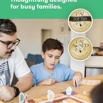 SimplyFun Is or Isn’t - Expand Vocabulary Skills by Identifying Synonyms and Antonyms - an Engaging and Educational Bingo Game for Kids - for 2 to 5 Players, Ages 6 & Up