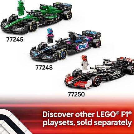 LEGO Speed Champions Ferrari SF-24 F1 Race Car Toys - Building Sets for Kids, Boys & Girls, Ages 10+ - Ferrari F1 Model Car Kits for Display or Play - Gift Ideas for Birthdays and Fans - 77242