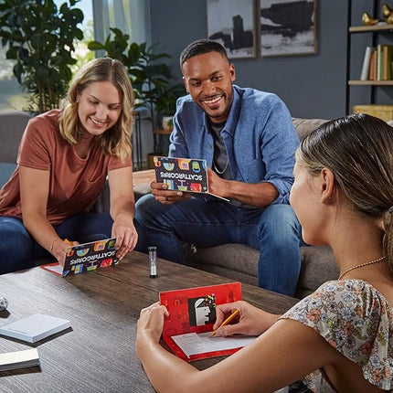 Hasbro Gaming Scattergories Classic Game, Party Game for Adults and Teens Ages 13 and up, Board Game for 2+ Players