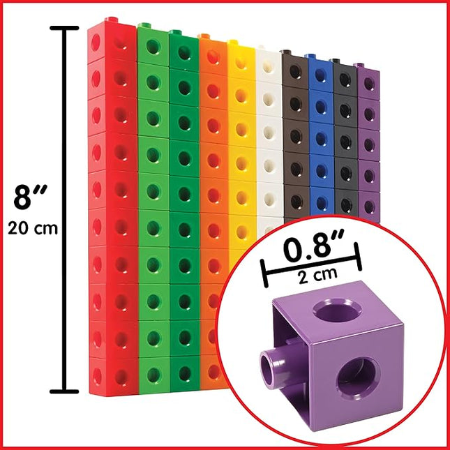 edxeducation Green-n-Learn Linking Cubes - Set of 100