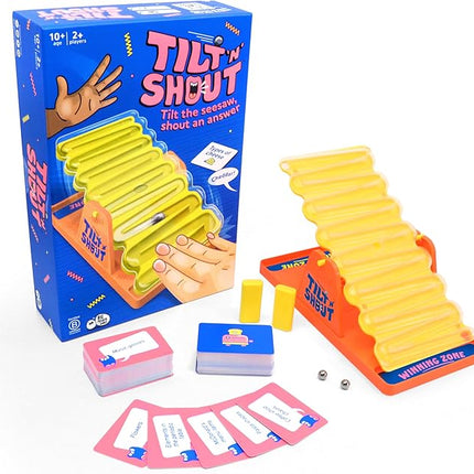 Big Potato Tilt 'n' Shout: A Speedy Family Board Game for Adults and Kids | Best New Board Games 2024