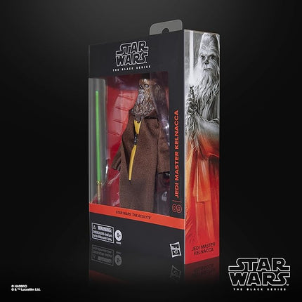 STAR WARS The Black Series Jedi Master Kelnacca, The Acolyte Deluxe Collectible 6 Inch Action Figure