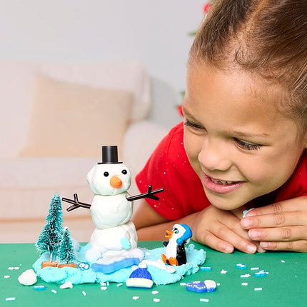 Creativity for Kids Sensory Pack: Winter - Toddler Christmas Crafts, Holiday Crafts for Kids, Sensory Toys for Toddlers, Travel Toys and Stocking Stuffers for Kids (Ages 3+)