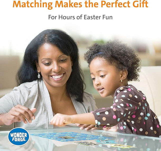 Wonder Forge Baby Animals Matching Game - Engaging Memory Booster | Age 3 to 5 | Fast-Paced, Fun & Educational | Ideal Gift for Easter