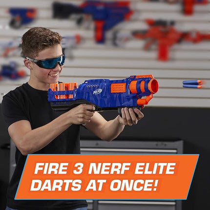 NERF N-Strike Elite Trilogy DS-15 Toy Blaster with 15 Elite Darts