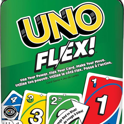 Mattel Games UNO Flex Card Game | Fun Games for Adult and Party Game Night | 2 to 6 Players (Amazon Exclusive)