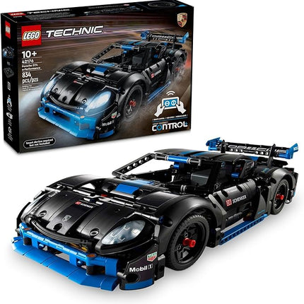LEGO Technic Porsche GT4 e-Performance Race Car Toy, Remote Control Car with Authentic Details, Interactive Model Porsche Gift for Kids Ages 10 and Up Who Love Luxury Vehicles, 42176