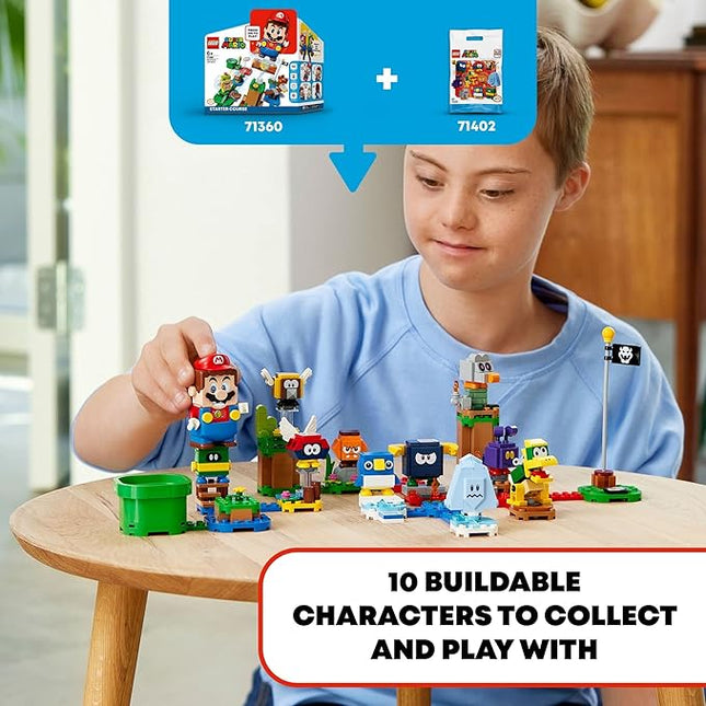 LEGO Super Mario Character Packs – Series 4 71402 Building Kit; Collectible Gift Toys for Kids Aged 6 and up to Combine with Starter Course Playsets (71360 and 71387) for Extra Interactive Play